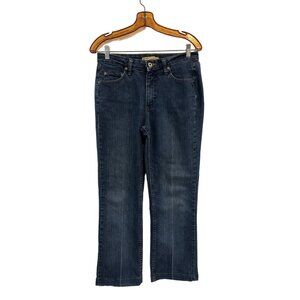 Riders Instantly Slims You Jeans Womens Size 8M Shortened Stretch Blue Pants